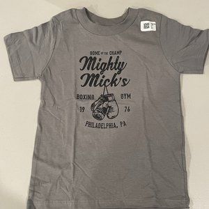 Mighty Mick's Boxing T-Shirt Size 4T Brand New Never Used! Rocky Movies!